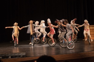 Probenbild des Zirkus Picobello